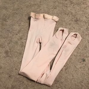 Pink dance tights/ leggings